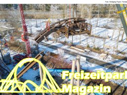 Aufbau des Themenbereichs „Sonnenbucht“ in FANTASIA (Januar 2025)